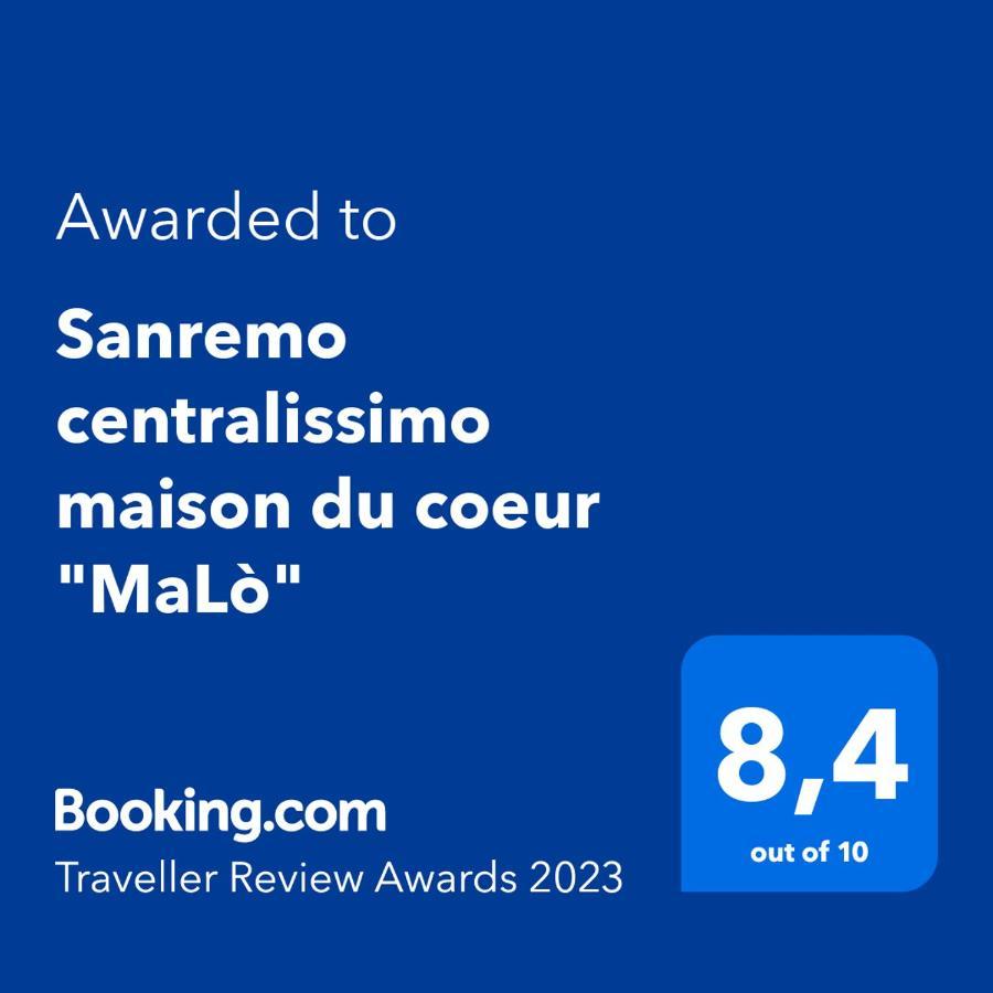Sanremo Centralissimo Maison Du Coeur "Malo" Lägenhet Exteriör bild